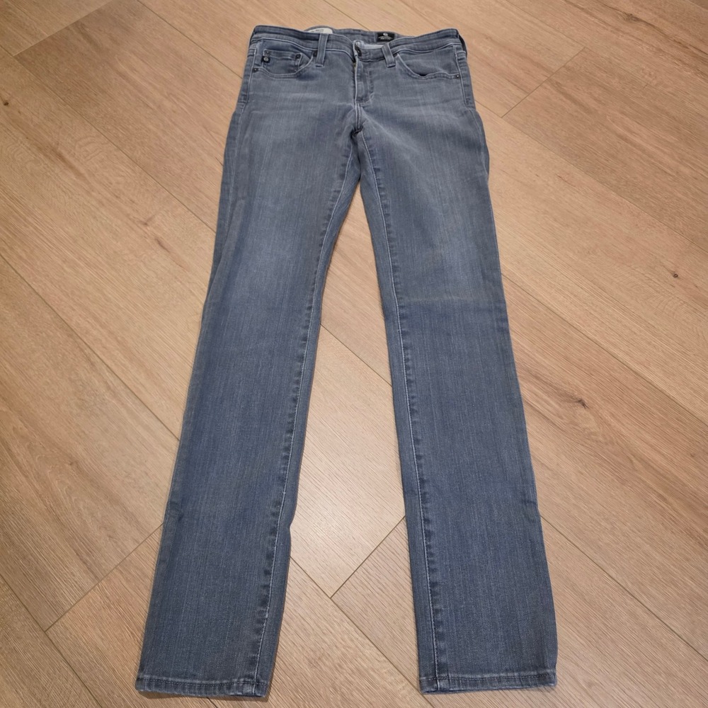 AG Adriano Goldschmied The Stevie Slim Straight Grey Jeans 27R APT1286-SUD